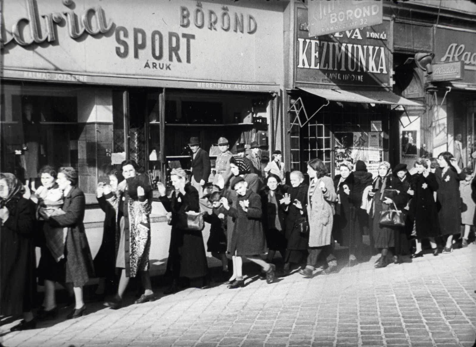 Deportation of Jews in VII District, Budapest 