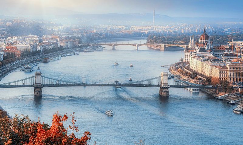 Budapest Aerial View