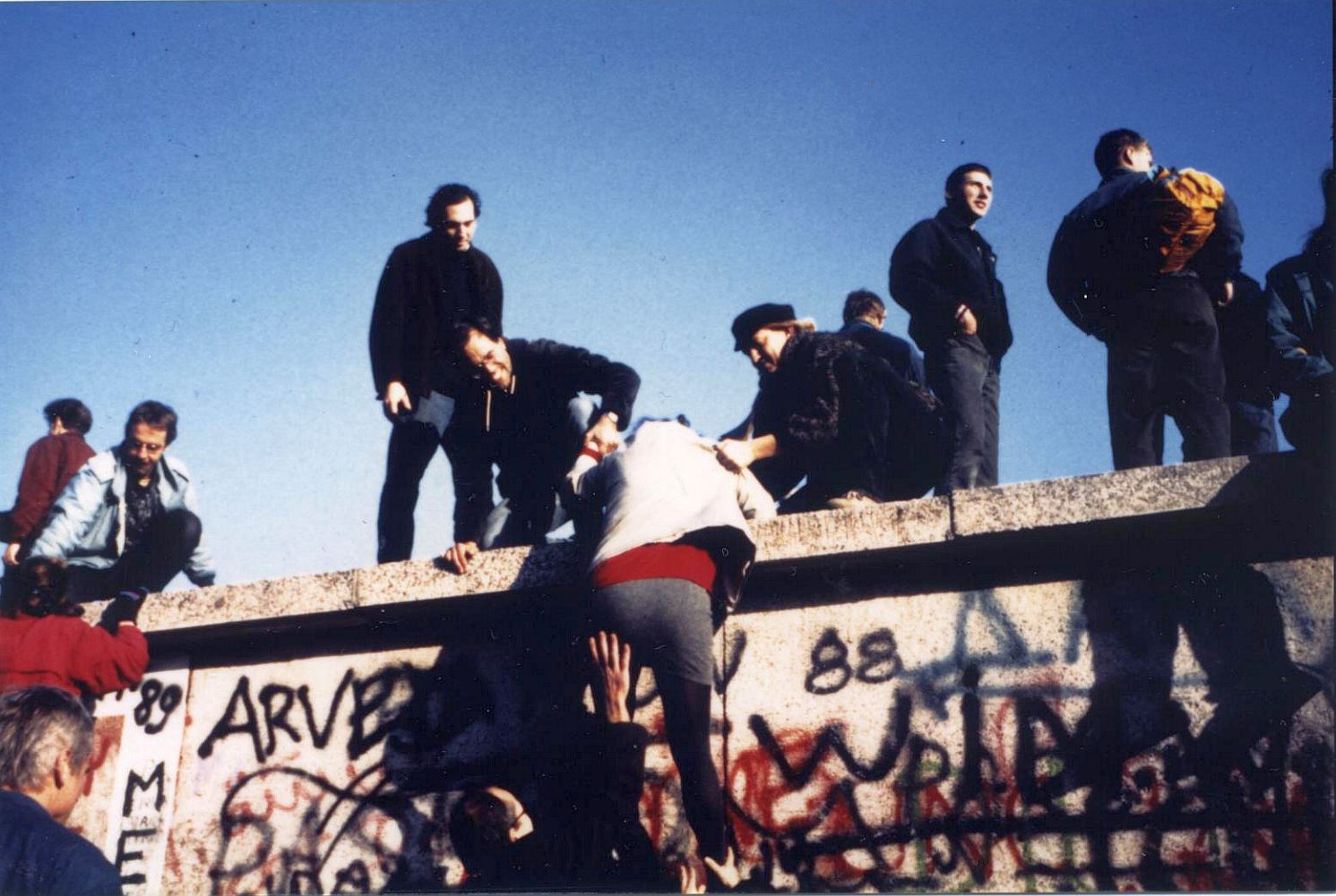 fall of the Berlin wall