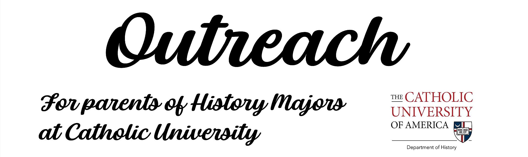 History Outreach banner